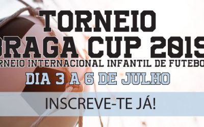 TORNEIO INTERNACIONAL DE FUTEBOL INFANTIL BRAGA CUP: Inscrições para Staff Médico e Procurar Saúde