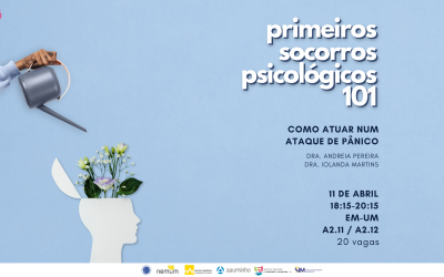 Primeiros Socorros Psicológicos 101- Como atuar num ataque de pânico